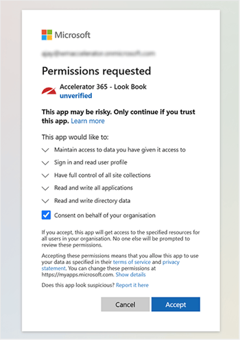 App Consent