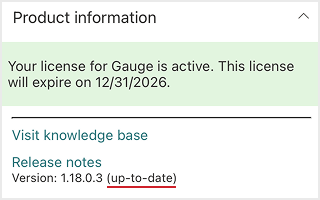App update - up-to-date