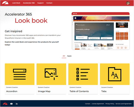 Look Book Home Page