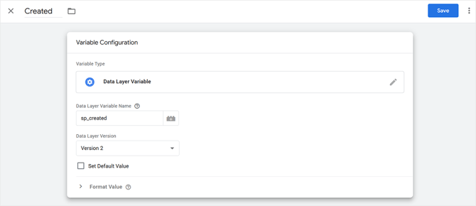 Site Analytics - Data Layer Variable